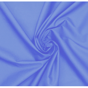 Tecido Tricoline Silky Lisa cor - 4230 (Azul Italiano)